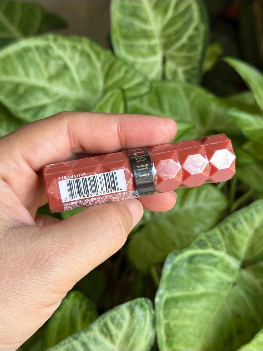 Milani Color Fetish Balm Lipstick – 110 Lustful | Peachy Nude | Brand New